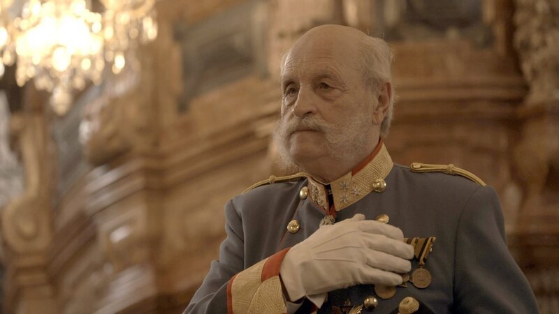 Fritz Jares als Kaiser Franz Joseph. – Bild: ORF/​Ranfilm