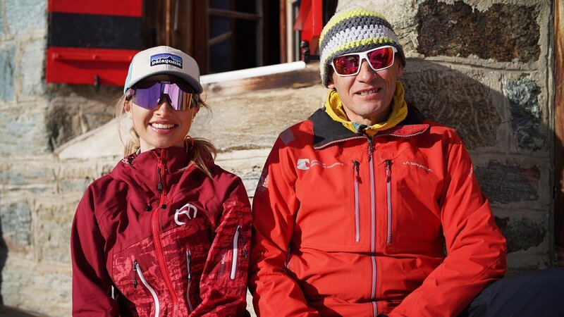 SRF bi de Lüt – Winterhüttengeschichten Staffel 4 Chiara mit Vater Fredy Tscherrig, Wasenalp VS 2024 Copyright: SRF – Bild: SRF