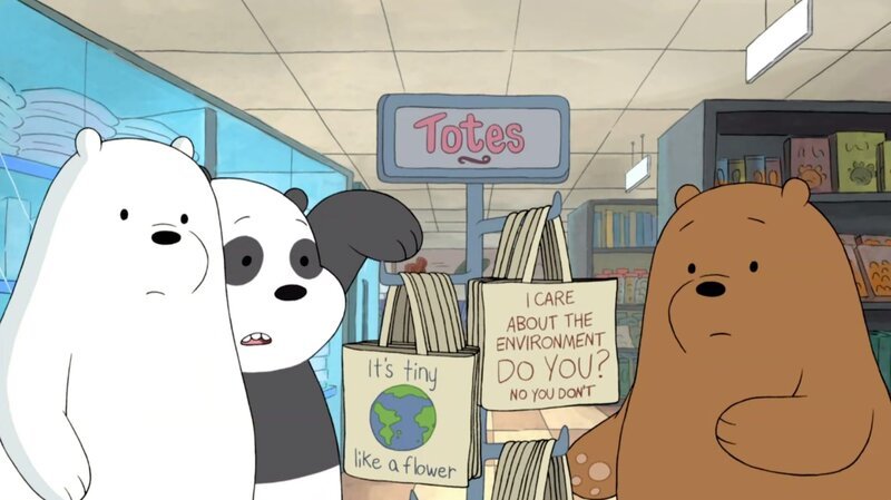 v.li.: Ice Bear, Panda Bear, Grizzly Bear – Bild: 2016 CARTOON NETWORK. A TIME WARNER COMPANY. ALL RIGHTS RESERVED