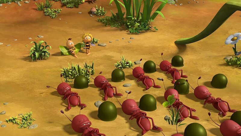Die Ameisen lernen Nickerchen machen. – Bild: ZDF und 2017 Studio 100 Animation/​2017 Studio 100 Animation