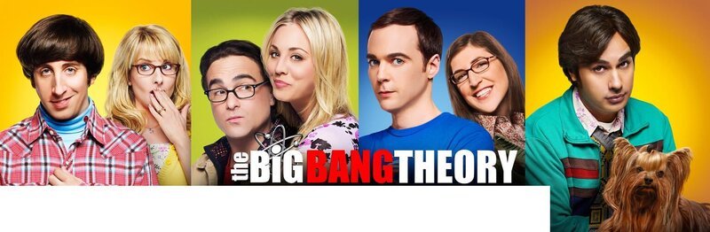 (8. Staffel) – The Big Bang Theory: Bernadette (Melissa Rauch, 2.v.l.), Howard (Simon Helberg, l.), Amy (Mayim Bialik, 2.v.r.), Sheldon (Jim Parsons, 3.v.r.), Leonard (Johnny Galecki, 3.v.l.), Penny (Kaley Cuoco, M.) und Raj (Kunal Nayyar, r.) … – Bild: Warner Bros. Television Lizenzbild frei