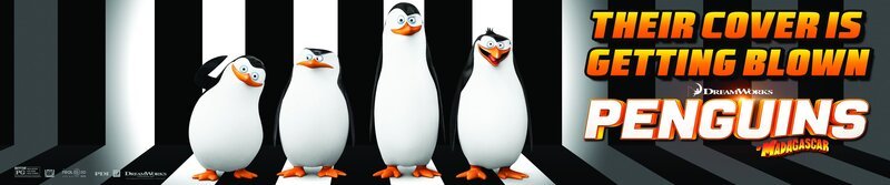 Penguins of Madagascar – Plakatmotiv – Bild: Dieses Bild darf ausschließlich nach Maßgabe der Allgemeinen Geschäftsbedingungen für die Presselounges der Sender der ProSiebenSat.1 Media SE (AGB) genutzt werden. Die in den AGB festgesetzten Rechteeinschränkungen sind unbedingt  …