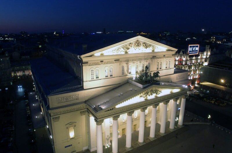 Das Bolschoi-Theater ist das wichtigste Ballett- und Opernhaus Russlands. – Bild: Kinescope Film/​ZDF /​ © Kinescope Film/​ZDF