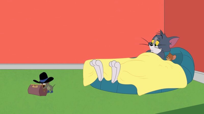 v.li.: Uncle Pecos, Tom, Jerry – Bild: Courtesy of Warner Brothers