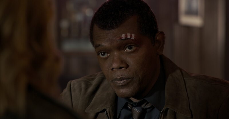 Nick Fury (Samuel L. Jackson) – Bild: © Marvel Studios 2019 / Chuck Zlotnick / Chuck Zlotnick Nick Fury (Samuel L. Jackson) – Bild: © Marvel Studios 2019 / Chuck Zlotnick / Chuck Zlotnick