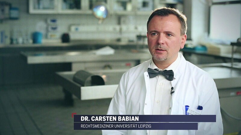 Rechtsmediziner Dr. Carsten Babian, Universität Leipzig – Bild: Nitro.