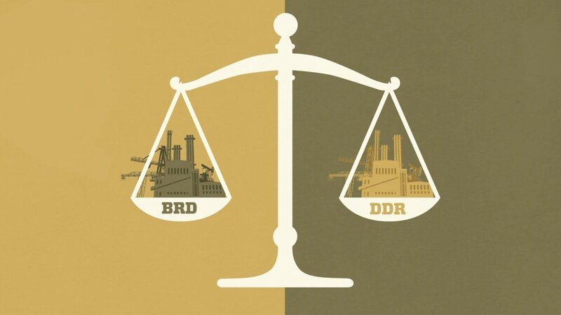 BRD und DDR – deutsch-deutsche Geschichte als Duell der Zahlen. – Bild: ZDF und Henry Müller./Henry Müller BRD und DDR – deutsch-deutsche Geschichte als Duell der Zahlen. – Bild: ZDF und Henry Müller./Henry Müller
