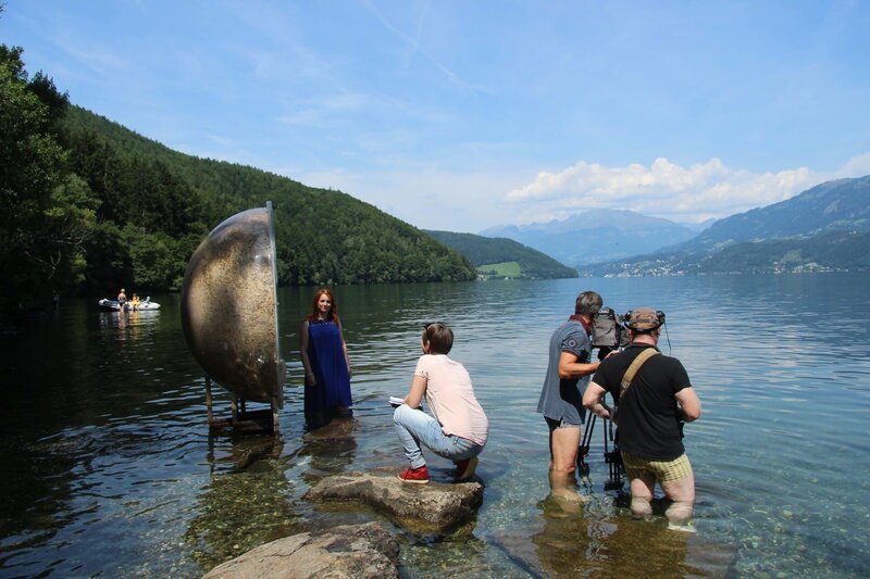ORF Dreharbeiten am Millstätter See. – Bild: 3sat ORF Dreharbeiten am Millstätter See. – Bild: 3sat