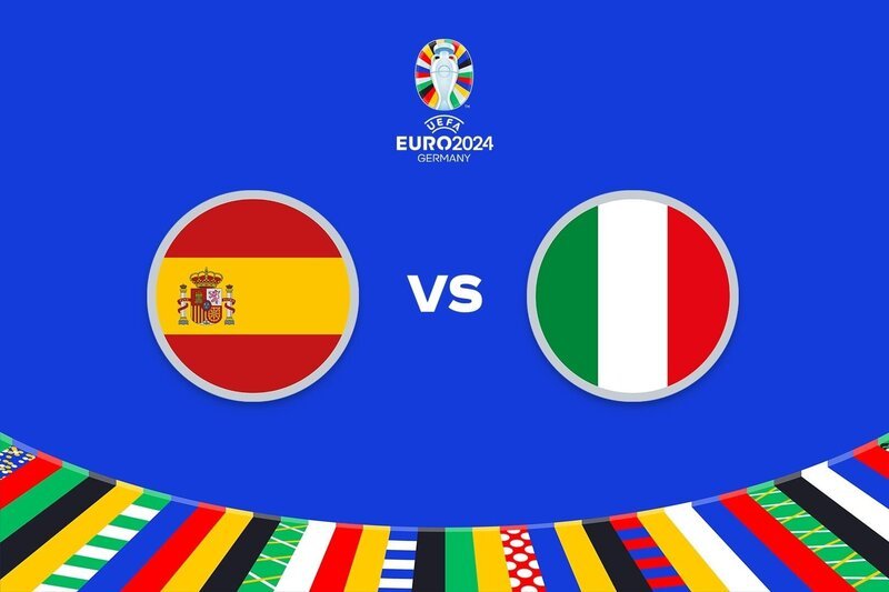 Spanien vs Italien – Bild: UEFA