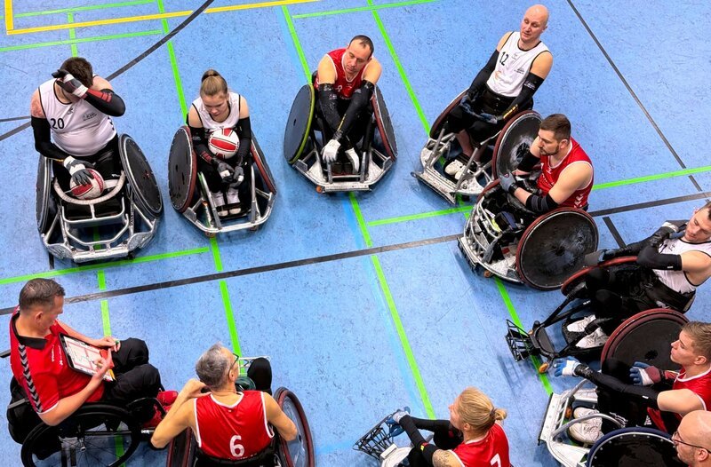 Team Rollstuhlrugby – Bild: MDR/​Elisabeth Enders