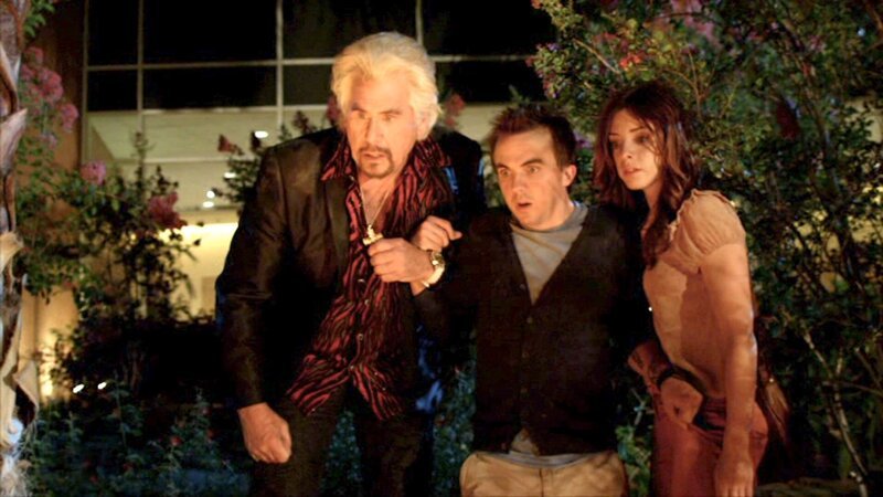Sal (Barry Bostwick,l.), Nelson (Frankie Muniz) und Olive (Maggie Castle). – Bild: Lionsgate