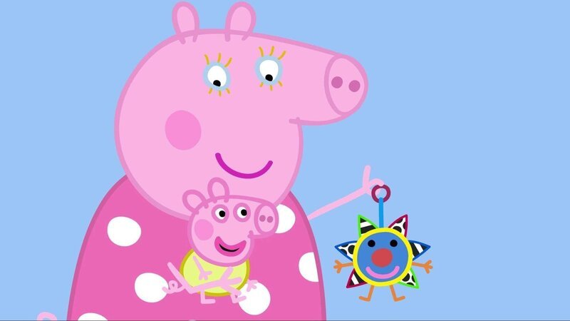 Auntie Pig, Baby Alexander (vorne) – Bild: TVNOW