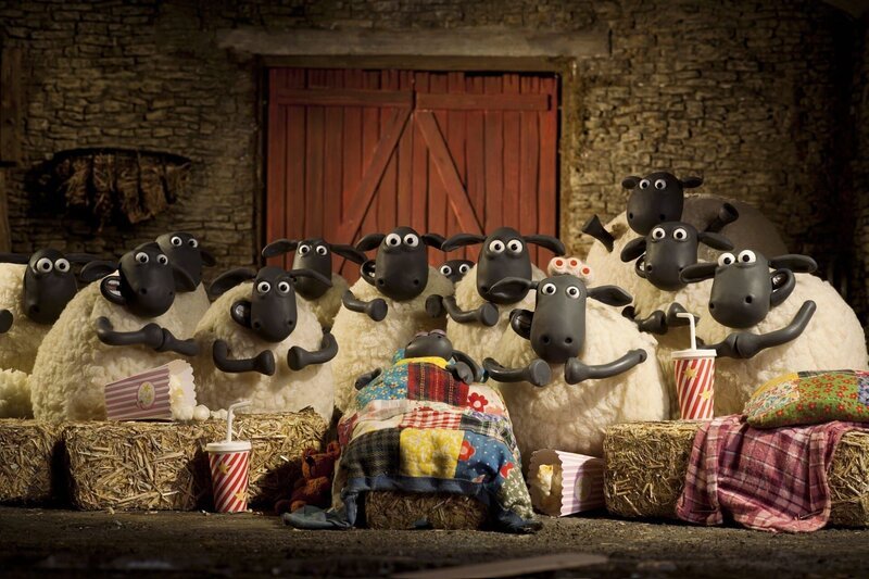 Die Schafe erweisen sich als leidenschaftliches Publikum. – Bild: WDR/​Aardman Animation Ltd./​BBC