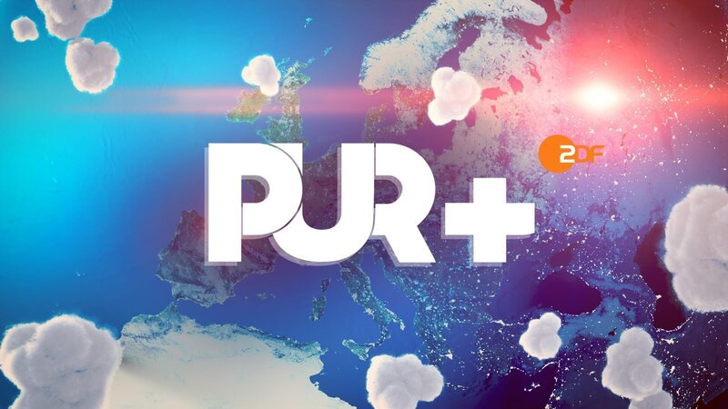 Logo „PUR+“. – Bild: ZDF und Wielandt GmbH./​Wielandt GmbH