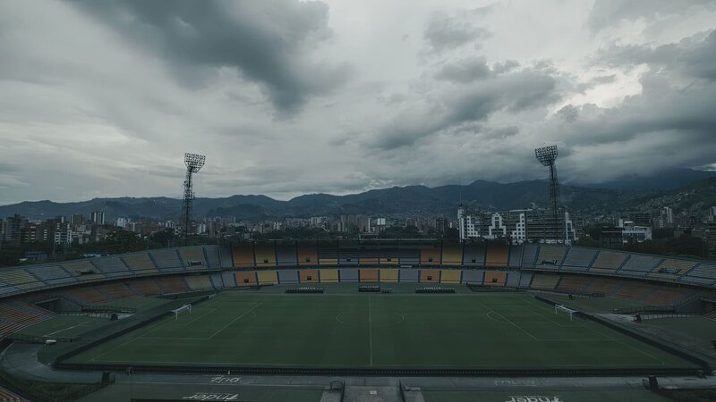 Fußballstadion – Bild: Beta Entertainment Spain 2023 /​ Crime + Investigation
