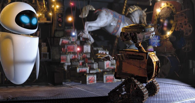  L-R: Roboter Eve und WALL-E – Bild: Disney Channel