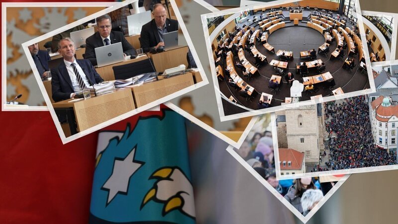 Alle Umfragen sehen Björn Höcke und seine erwiesen rechtsextremistische AfD in Thüringen bei der Landtagswahl am 1. September weit vorn. Warum wollen dort so viele ihr Kreuz ganz rechts machen? – Bild: ZDF Alle Umfragen sehen Björn Höcke und seine erwiesen rechtsextremistische AfD in Thüringen bei der Landtagswahl am 1. September weit vorn. Warum wollen dort so viele ihr Kreuz ganz rechts machen? – Bild: ZDF