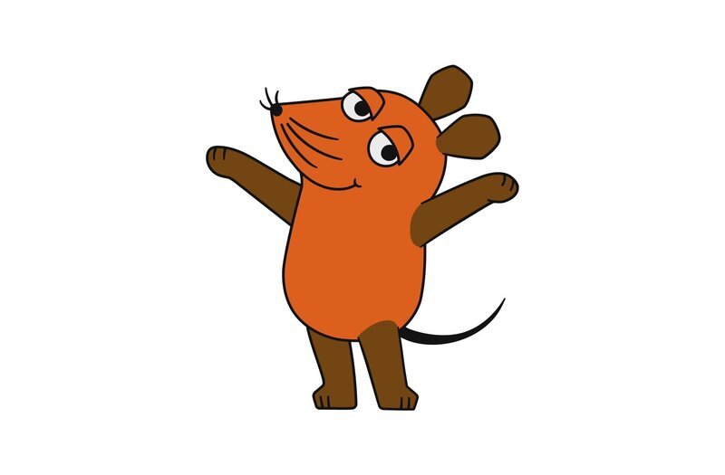 Die Maus. – Bild: WDR/​Trickstudio Lutterbeck