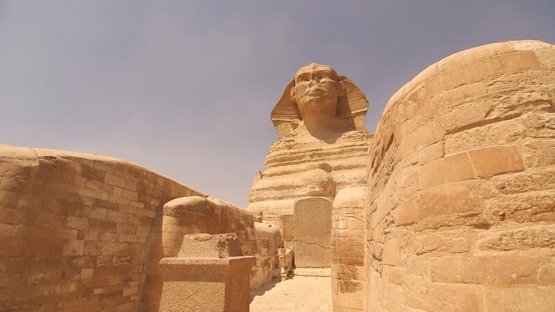 Die Sphinx von Gizeh – Bild: HISTORY Photocredit Mandatory, Editorial Use Only, No Archive, No Resale