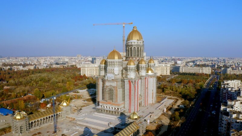 Luftaufnahme der Kathedrale der Erlösung des Volkes. (National Geographic) – Bild: National Geographic /​ National Geographic
