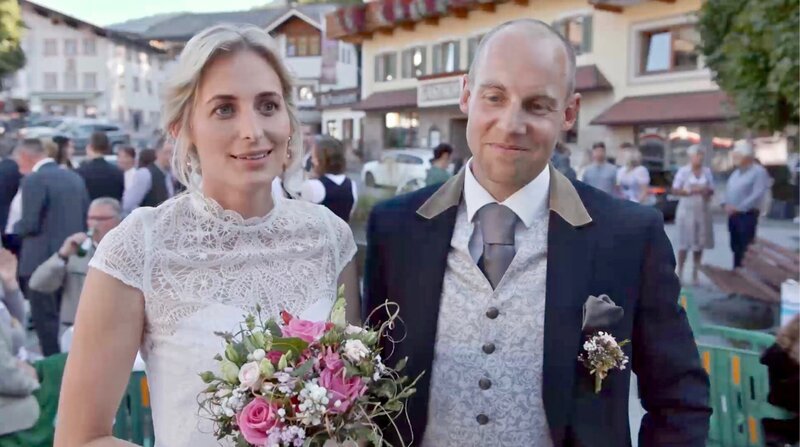 Das Hochzeitspaar Schwenter. – Bild: ORF/​Papke Film