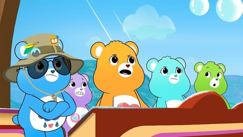 v.li.: Grumpy Bear, Share Bear, Tenderheart Bear, Wish Bear, Good Luck Bear – Bild: Those Characters From Cleveland, Inc.