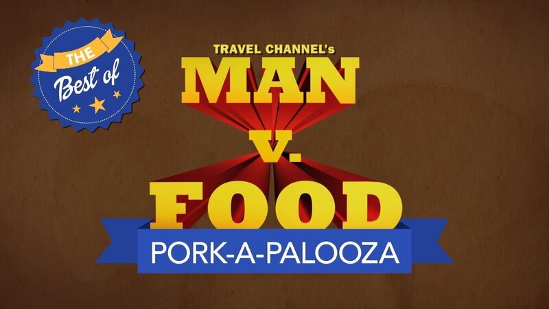 MAN V. FOOD – Pork-A-Palooza – Logo – Bild: The Travel Channel, L.L.C. Lizenzbild frei