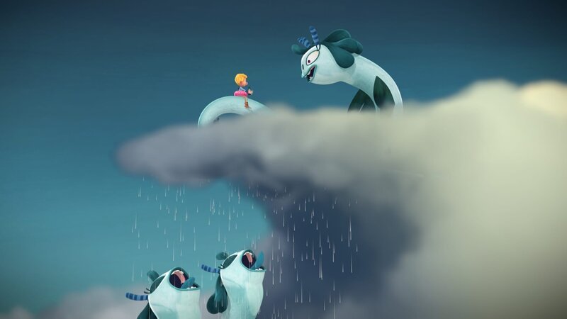 Die Wolkensirenen hypnotisieren Jack, um an Regen zu gelangen. – Bild: KiKA/​Flying Bark Productions Pty Ltd.