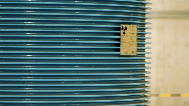 Bis zur Endlagerung muss der hochradioaktive Müll in Castorbehältern aufbewahrt werden. – Bild: Oliver Hans Wolf