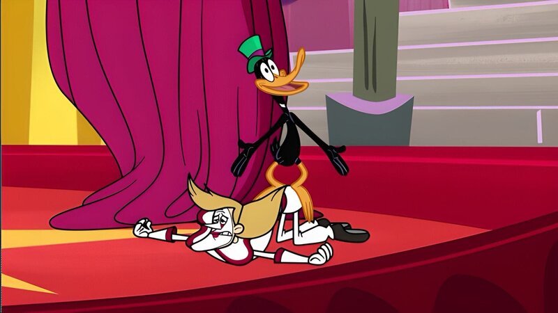 v.li: Viktor, Daffy Duck – Bild: Courtesy of Warner Brothers