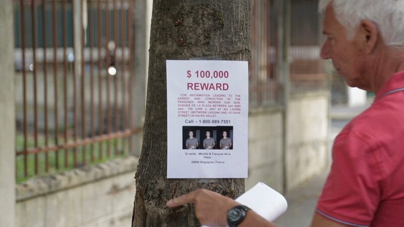 François de la Plaza, Vater des Opfers, setzt 100 000 Dollar Belohnung für Informationen zur Ergreifung des Täters aus. – Bild: ZDF und Benjamin Audibert