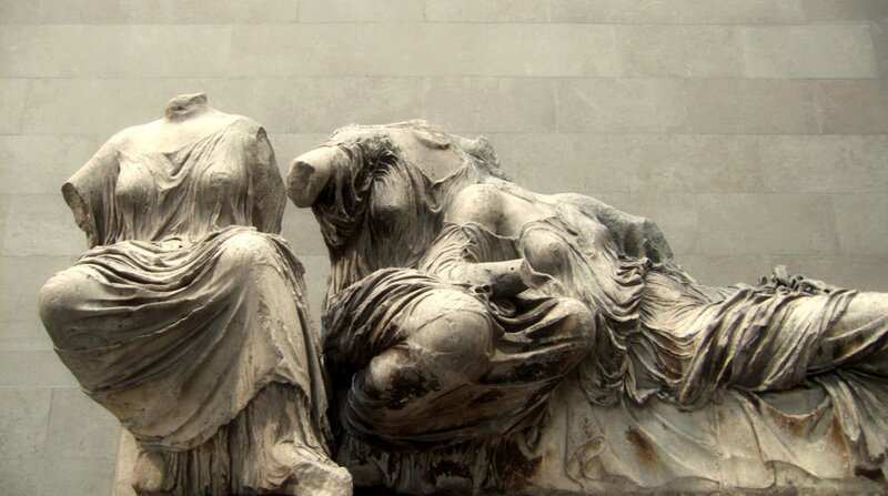Elgin Marbles im British Museum in London, Teile des Skulpturenschmucks des Parthenon in Athen. – Bild: ARTE France /​ © Mark Daniels /​ © Mark Daniels