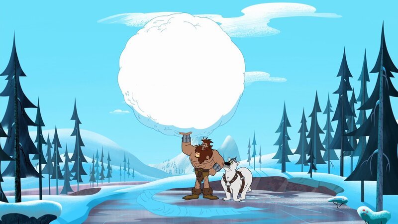 v.li.: Barbarian, Krakos the Polar Bear – Bild: Courtesy of Warner Brothers