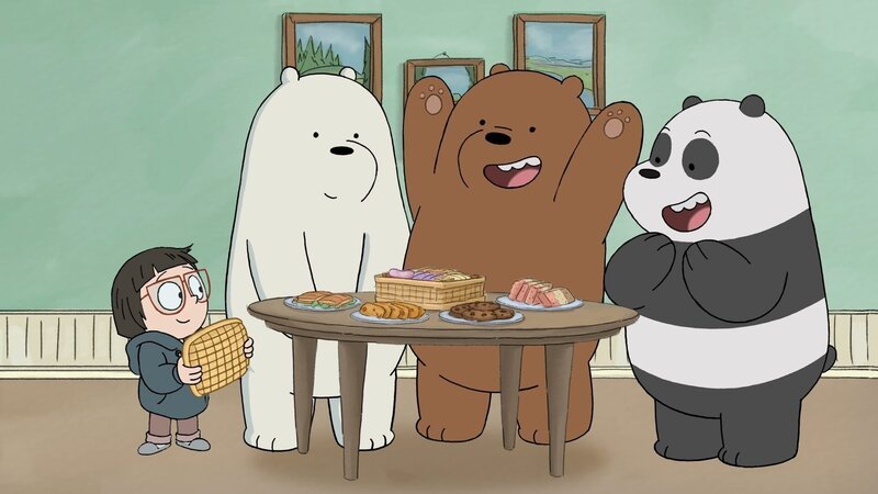 v.li.: Chloe, Ice Bear, Grizzly Bear, Panda Bear – Bild: TM and © 2019 The Cartoon Network, Inc. A WarnerMedia Company. All Rights Reserved