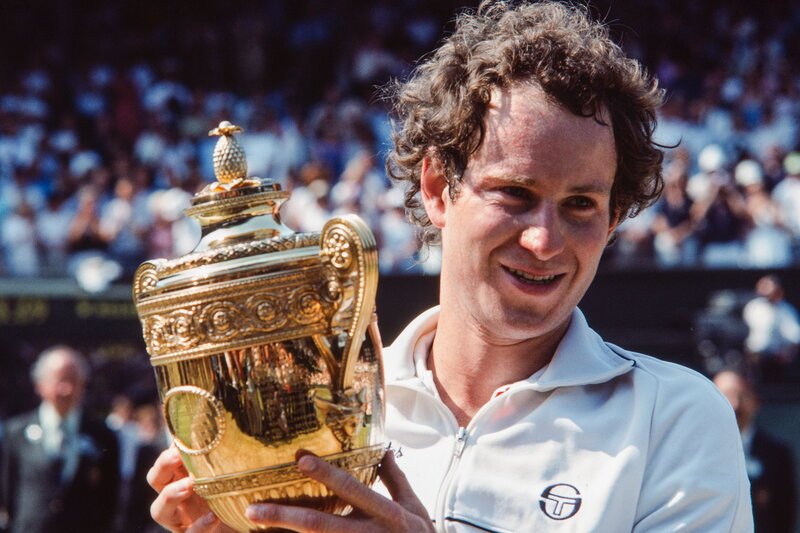 McEnroe John McEnroe (jung) SRF/​Racket& Ball ltd./​AELTC/​Michael Cole – Bild: SF2