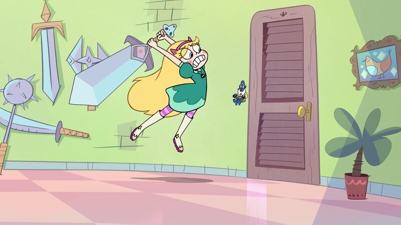 STAR VS. THE FORCES OF EVIL – ‚My New Wand!‘ – Star must learn how to free Marco from a magically locked closet without using her new wand. This episode of ‚Star vs. The Forces of Evil‘ airs Monday, July 11 (10:30 – 11:00 A.M. EDT) on Disney XD. (Disney XD) STAR – Bild: Disney Channel