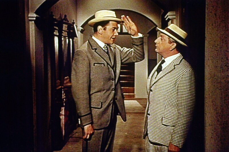 v.li.: Fritz Schöntal (Gerhard Riedmann), Bertl Stowasser (Gunther Philipp) – Bild: ORF/LISA-Film v.li.: Fritz Schöntal (Gerhard Riedmann), Bertl Stowasser (Gunther Philipp) – Bild: ORF/LISA-Film