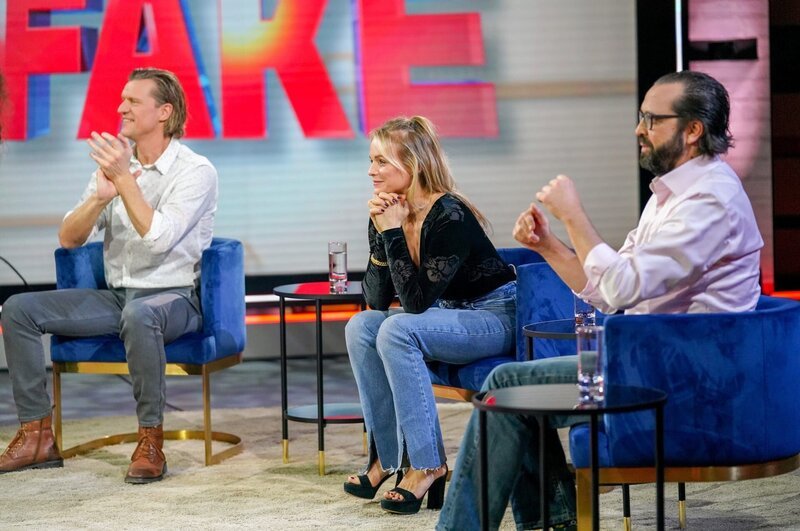 L-R: Gery Seidl, Mirjam Weichselbraun, Gerald Fleischhacker. – Bild: ORF/​Roman Zach-Kiesling