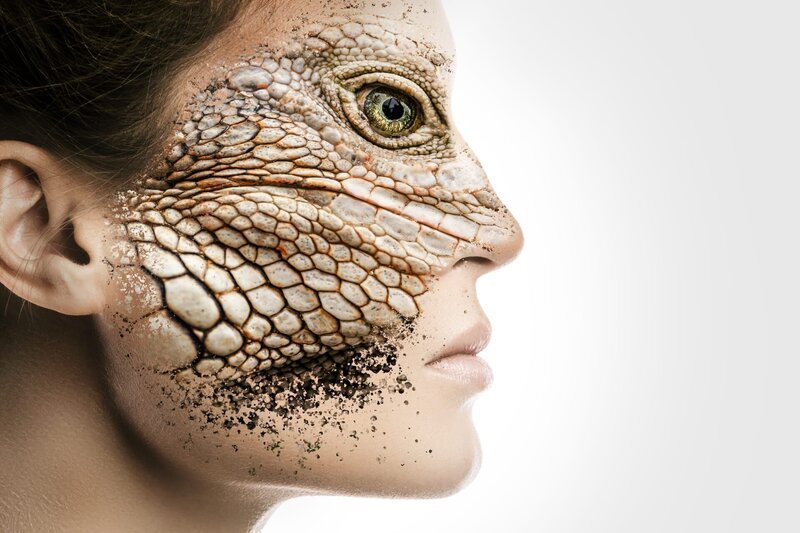 Reptilienartige Humanoide, Gestaltwandler – Bild: BLACKDAY/​Shutterstock