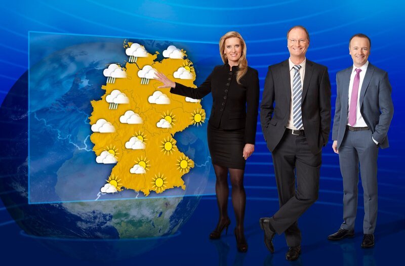 L-R: Claudia Kleinert, Sven Plöger und Karsten Schwanke – Bild: Das Erste L-R: Claudia Kleinert, Sven Plöger und Karsten Schwanke – Bild: Das Erste