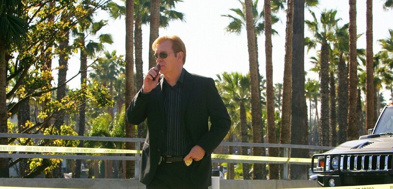 Obwohl Horatio Caine (David Caruso) nach dem Überfall auf ein Juweliergeschäft sofort die Verfolgung der Raubmörder aufgenommen hat, konnten sie auf ihren Motorrädern entkommen. – Bild: RTL /​ CBS