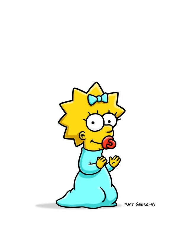 (28. Staffel) – Das Nesthäkchen der Simpsons: die kleine Maggie. – Bild: 2016 – 2017 Fox and its related entities. All rights reserved. Lizenzbild frei