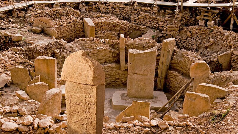 Gobeklitepe-Tempel, der älteste Tempel der Welt. – Bild: uklib /​ THE HISTORY CHANNEL /​ A+E Networks