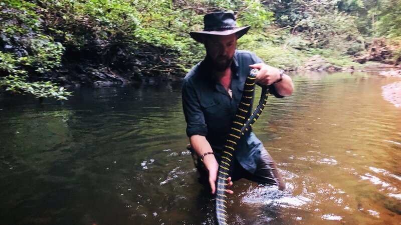 Forrest Galante holding a snake – Bild: Warner Bros. Discovery