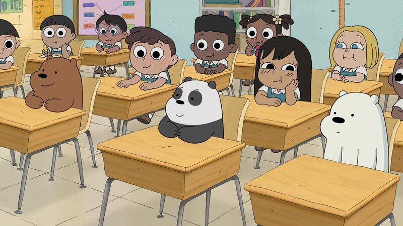 vorne, v.li.: Baby Grizz, Baby Panda, Baby Ice Bear – Bild: TM and © 2019 The Cartoon Network, Inc. A WarnerMedia Company. All Rights Reserved