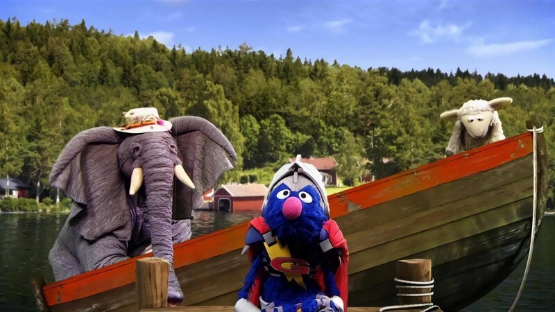 Boot im Ungleichgewicht? Super-Grobi hilft! – Bild: NDR/​Studio Hamburg Produktion/​Sesame workshop