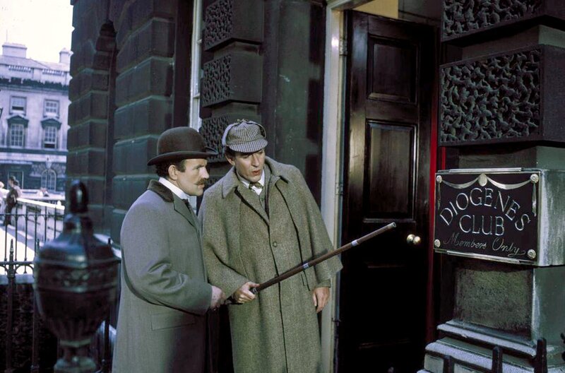 Das Privatleben des Sherlock Holmes – Bild: 1970 Metro-Goldwyn-Mayer Studios Inc/​Phalanx Productions Inc/​All Rights Reserved  /​ Dr. Watson (Colin Blakely, li.) und Sherlock Holmes (Robert Stephens, re.) sind einem Geheimnis auf der Spur.