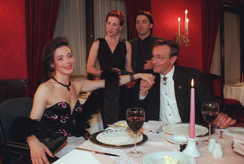 Bernhardiner und Katz – Bild: ORF