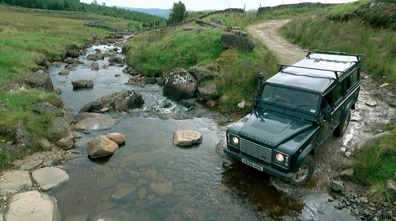 Landrover-Safari in den Highlands. – Bild: ZDF und HR. Landrover-Safari in den Highlands. – Bild: ZDF und HR.