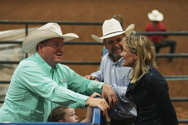 Jugendrodeo in Sweetwater Texas mit Barbara Lüthi. – Bild: ZDF/​SRF